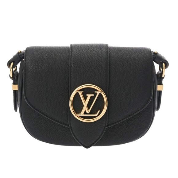 LOUIS VUITTON LV PONT 9 Soft PM Noir M58727 shoulder bag 800000136312000 - Picture 1 of 9